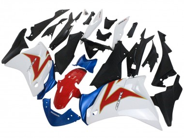 Großhandel Honda CBR250RR Motorrad Verkleidung 2011-2015 - Weiss Rot Hellblau