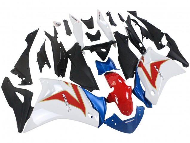 Großhandel Honda CBR250RR Motorrad Verkleidung 2011-2015 - Weiss Rot Hellblau