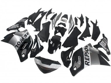 Großhandel Honda CBR250RR Motorrad Verkleidung 2011-2015 - Silber Weiss Glanzendes Schwarz Repsol
