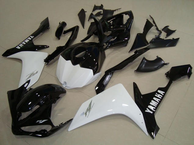 Großhandel Yamaha YZF R1 Motorrad Verkleidung 2007-2008 - Weiss Schwarz