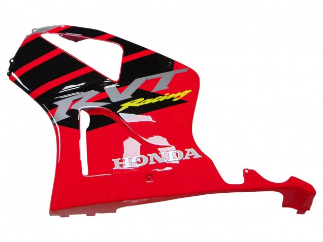 Großhandel Honda VTR1000 Motorrad Verkleidung 2000-2006 - Silber Rot Schwarz Streifen Rennen