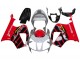 Großhandel Honda VTR1000 Motorrad Verkleidung 2000-2006 - Silber Rot Schwarz Streifen Rennen
