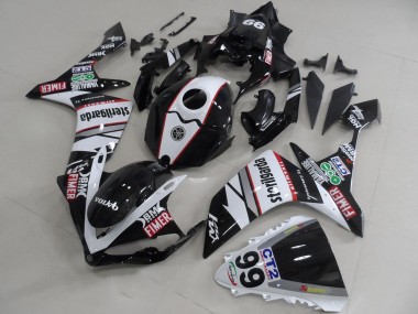 Großhandel Yamaha YZF R1 Motorrad Verkleidung 2007-2008 - Weiss Schwarz Rot Volvo Fimer Sterilgarda