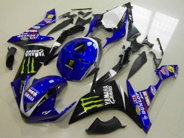 Großhandel Yamaha YZF R1 Motorrad Verkleidung 2007-2008 - Weiss Blau Schwarz Grun Monster