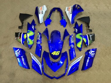 Großhandel Kawasaki Z1000 Motorrad Verkleidung 2010-2013 - Weiss Blau Gelb Monster