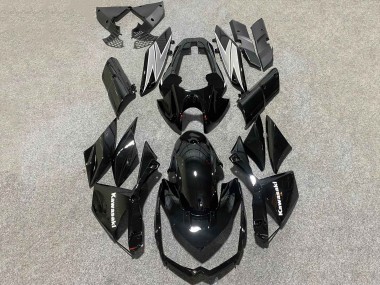 Großhandel Kawasaki Z1000 Motorrad Verkleidung 2010-2013 - Glanzendes Schwarz Weiss