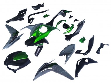 Großhandel Kawasaki Z1000 Motorrad Verkleidung 2014-2019 - Schwarz Grun Grau