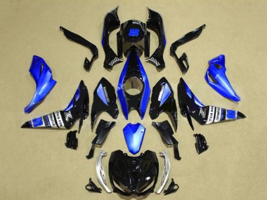 Großhandel Kawasaki Z1000 Motorrad Verkleidung 2014-2019 - Blau Glanzendes Schwarz