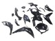 Großhandel Kawasaki Z1000 Motorrad Verkleidung 2014-2019 - Schwarze Carbonfaser