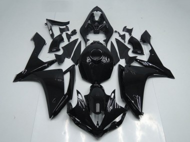 Großhandel Yamaha YZF R1 Motorrad Verkleidung 2007-2008 - Glanzendes Schwarz