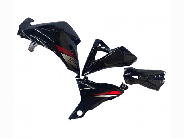Großhandel Kawasaki Z800 Motorrad Verkleidung 2013-2018 - Glanzendes Schwarz Rot