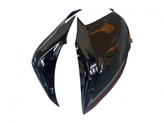 Großhandel Kawasaki Z800 Motorrad Verkleidung 2013-2018 - Glanzendes Schwarz Rot