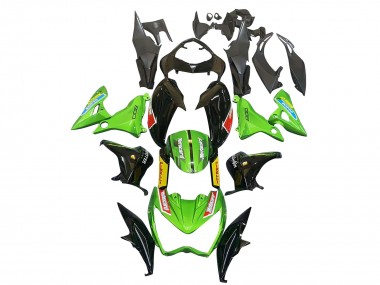 Großhandel Kawasaki Z800 Motorrad Verkleidung 2013-2018 - Grun Glanzendes Schwarz Rot Gelb