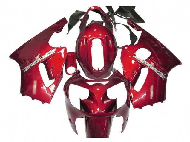Großhandel Kawasaki ZX12R Motorrad Verkleidung 2000-2001 - Bonbon Rot