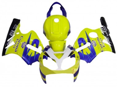 Großhandel Kawasaki ZX12R Motorrad Verkleidung 2002-2006 - Gelb Weiss Blau Corona Extra