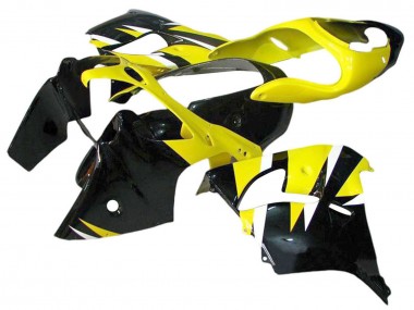 Großhandel Kawasaki ZX12R Motorrad Verkleidung 2002-2006 - Gelb Schwarz