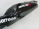 Großhandel Kawasaki ZX9R Motorrad Verkleidung 2000-2001 - Glanzendes Schwarz Weiss West