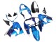 Großhandel Kawasaki ZX9R Motorrad Verkleidung 2000-2001 - Blau Schwarz