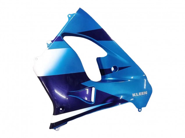 Großhandel Kawasaki ZX9R Motorrad Verkleidung 2000-2001 - Blau Schwarz