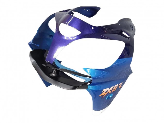 Großhandel Kawasaki ZX9R Motorrad Verkleidung 2000-2001 - Blau Schwarz