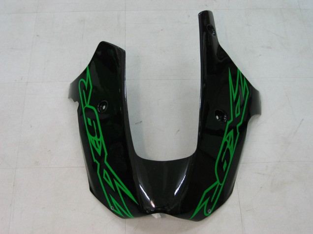 Großhandel Kawasaki ZX9R Motorrad Verkleidung 2000-2001 - Grun Silber Schwarz