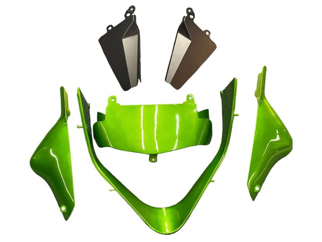 Großhandel Kawasaki ZX9R Motorrad Verkleidung 2000-2001 - Grun Flamme