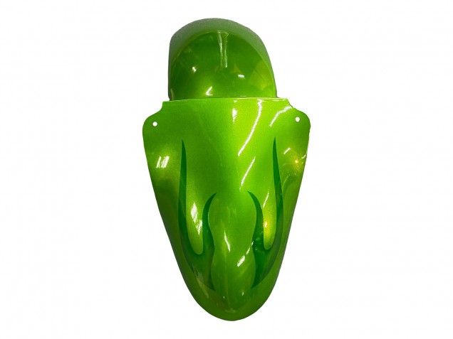 Großhandel Kawasaki ZX9R Motorrad Verkleidung 2000-2001 - Grun Flamme