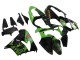 Großhandel Kawasaki ZX9R Motorrad Verkleidung 2000-2001 - Grun Schwarz Playboy Denso