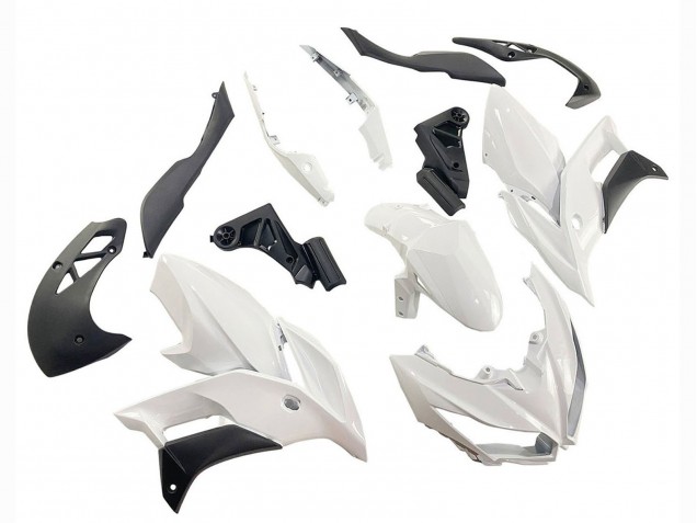 Großhandel Kawasaki Versys 650 Motorrad Verkleidung 2015-2021 - Weiss Matt Schwarz