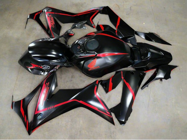 Großhandel Honda CBR650R Motorrad Verkleidung 2019-2020 - Glanzendes Schwarz Rot Streifen