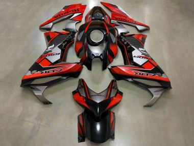 Großhandel Honda CBR650R Motorrad Verkleidung 2019-2020 - Silber Rot Glanzendes Schwarz