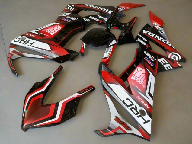 Großhandel Honda CBR650R Motorrad Verkleidung 2019-2020 - Weiss Rot Glanzendes Schwarz HRC