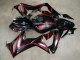 Großhandel Honda CBR650R Motorrad Verkleidung 2021-2023 - Glanzendes Schwarz Rot Streifen