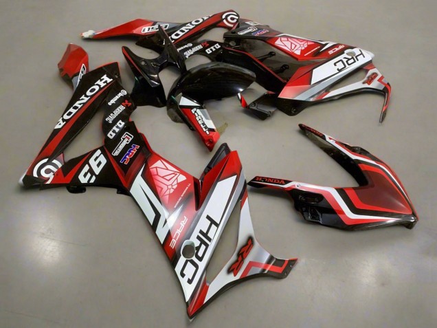 Großhandel Honda CBR650R Motorrad Verkleidung 2021-2023 - Weiss Rot Glanzendes Schwarz HRC