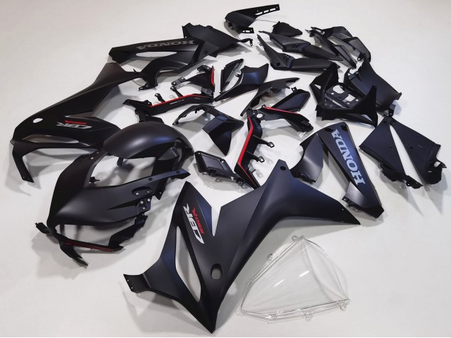 Großhandel Honda CBR650R Motorrad Verkleidung Kit 2021-2023 - Matt Schwarz