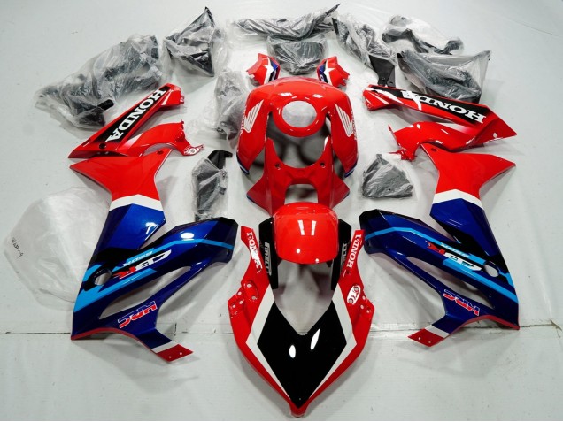 Großhandel Honda CBR650R Motorrad Verkleidung 2021-2023 - Rot Blau HRC