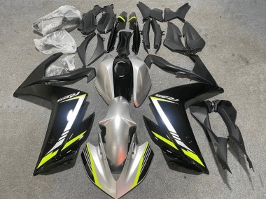 Großhandel Yamaha YZF R3/R25 Motorrad Verkleidung 2015-2018 - Silber Gelb Schwarz