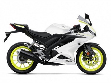 Großhandel Yamaha YZF R125 Motorrad Verkleidung 2019-2024 - Weiss Gelb