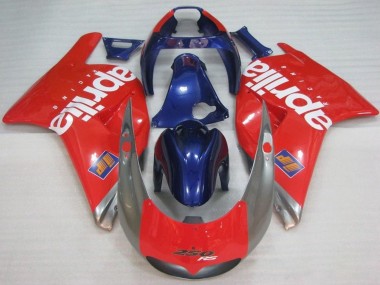 Großhandel Aprilia RS250 Motorrad Verkleidung 1995-1997 - Rot Silber Blau Weiss