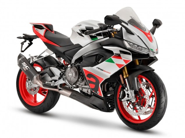 Großhandel Aprilia RS660 Motorrad Verkleidung 2020-2024 - Weiss Rot Schwarz Carbonfaser Grun