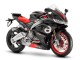 Großhandel Aprilia RS660 Motorrad Verkleidung 2020-2024 - Matt Schwarz Silber Rot