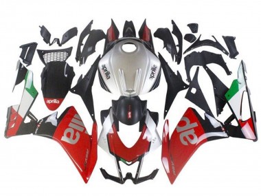 Großhandel Aprilia RSV4 1000 Motorrad Verkleidung 2016-2020 - Rot Silber Schwarz Grun