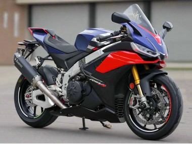Großhandel Aprilia RSV4 1100 Motorrad Verkleidung 2021-2024 - Matt Blau Glanzendes Rot Schwarz