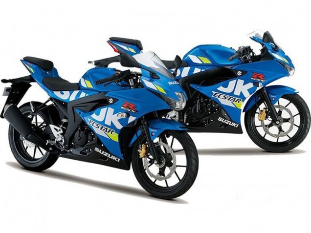 Großhandel Suzuki GSXR125 Motorrad Verkleidung 2017-2025 - Blau Ecstar