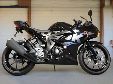 Großhandel Suzuki GSXR125 Motorrad Verkleidung 2017-2025 - Schwarz Silber Blau