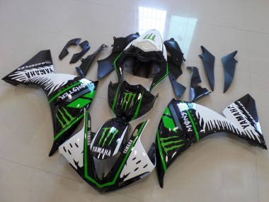 Großhandel Yamaha YZF R1 Motorrad Verkleidung 2009-2011 - Weiss Blau Schwarz Grun Monster