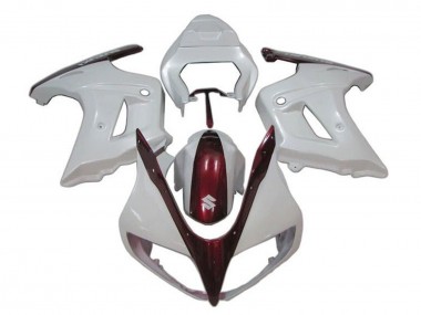 Großhandel Suzuki SV650 Motorrad Verkleidung 2003-2013 - Weiss Bonbon Rot