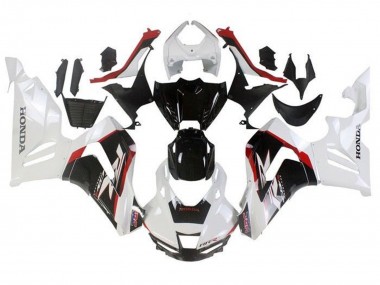 Großhandel Honda CBR1000RR-R Motorrad Verkleidung 2020-2023 - Weiss Rot Glanzendes Schwarz