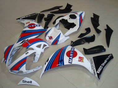 Großhandel Yamaha YZF R1 Motorrad Verkleidung 2009-2011 - Weiss Blau Rot Schwarz Martini