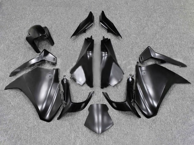 Großhandel Honda VFR 1200 Motorrad Verkleidung 2010-2014 - Matt Schwarz Glanzendes Schwarz